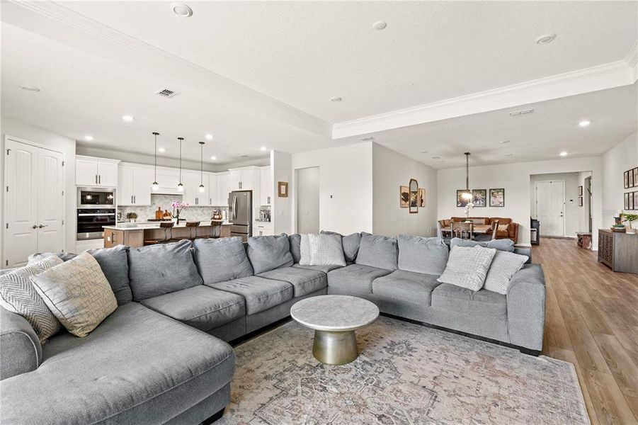 Furnished interior view inside a new home in , Mount Dora (Image 36).