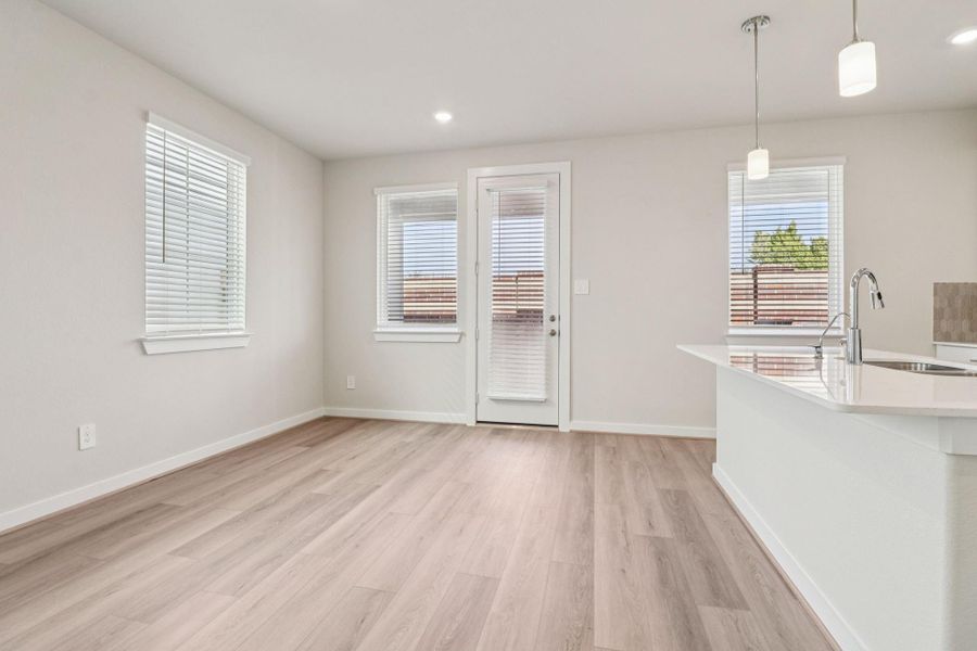 Photo is not of the actual home, but is an inspirational photo of builder’s model home and may depict options, furnishings, and/or decorator features that are not included