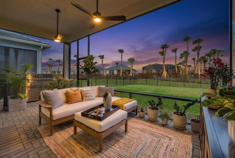 Dusk Patio