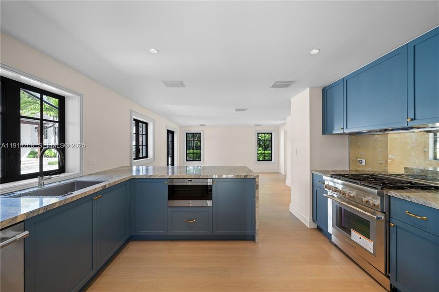 Furnished interior view inside a new home in , Coral Gables (Image 11). Furnished interior view inside a new home in , Coral Gables (Image 11).