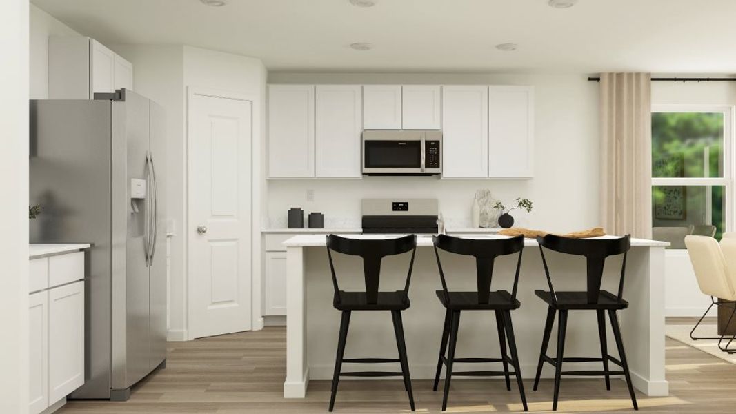 Hartford kitchen island