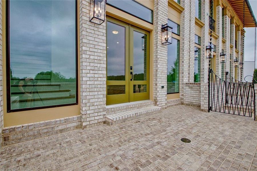 Exterior details and patio area of a home in , Fayetteville (Image 29).