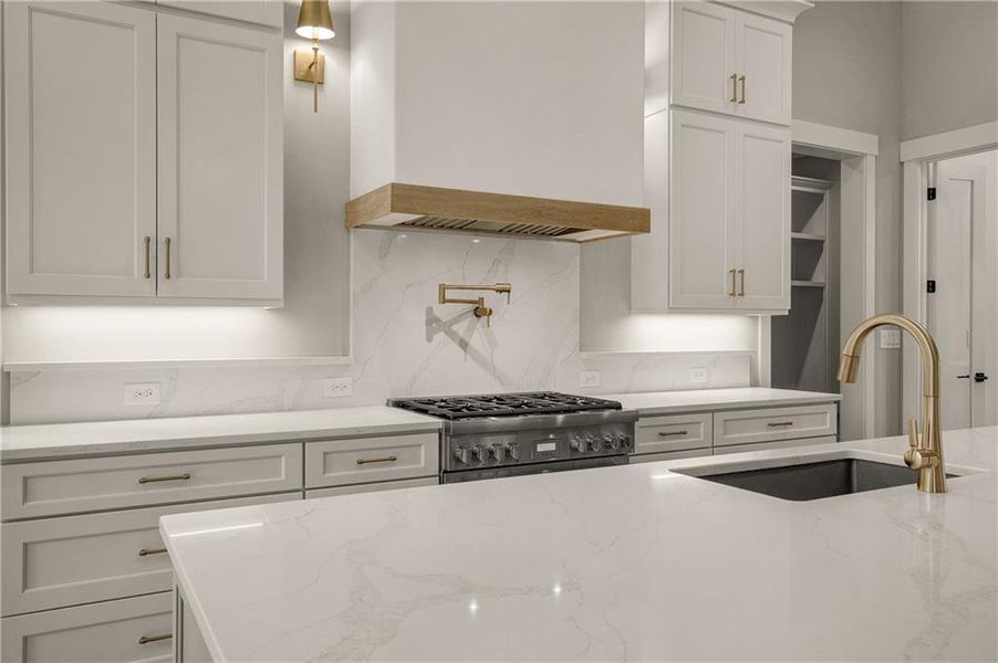 Furnished interior view inside a new home in , Newnan (Image 18).