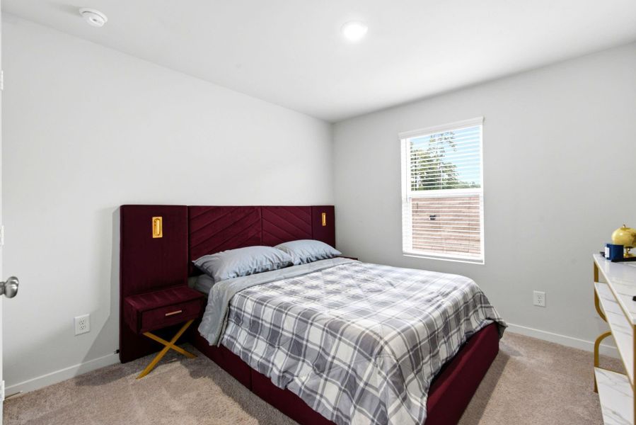 Furnished interior view inside a new home in Lakes at Black Oak, Magnolia (Image 28). Furnished interior view inside a new home in Lakes at Black Oak, Magnolia (Image 28).