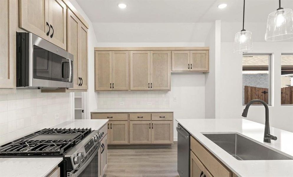 Kitchen featuring the Artisan Collection