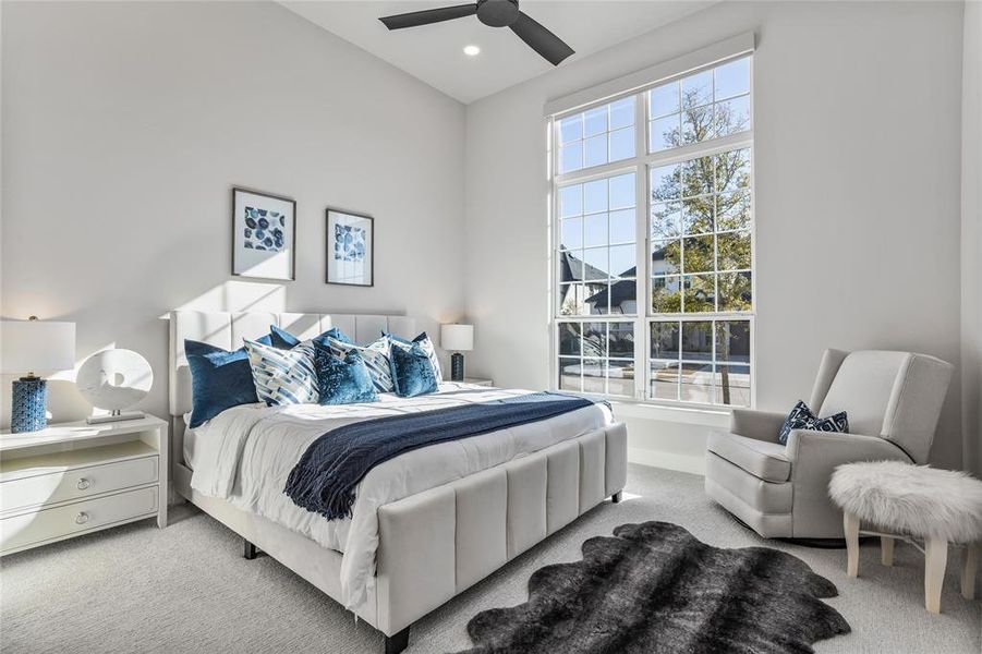 Spacious secondary bedroom