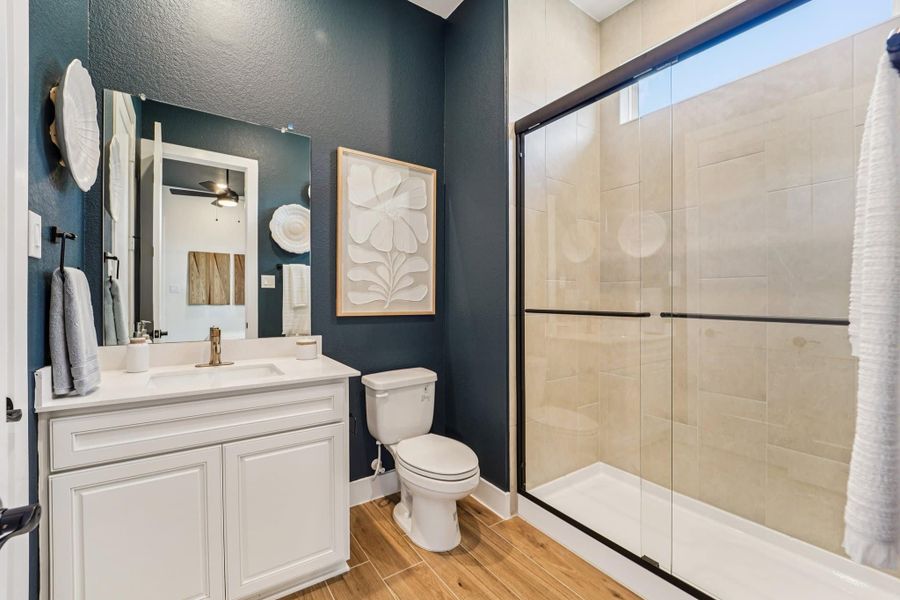 Furnished interior view inside a new home in Wildrye, Waller (Image 38).
