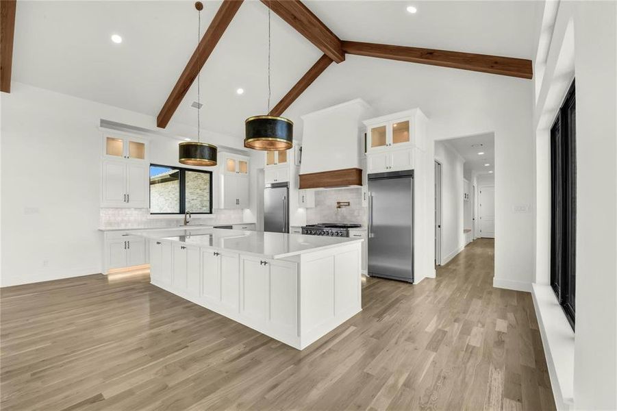 Furnished interior view inside a new home in , Aledo (Image 18).