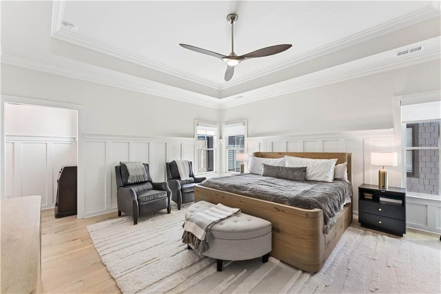 Furnished interior view inside a new home in Crossroads, Milton (Image 34).