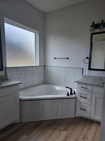 Furnished interior view inside a new home in , Springtown (Image 9).