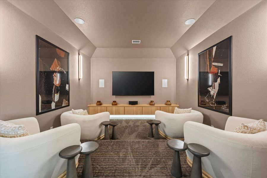 Representative furnished interior of a home built from the Ashbourne by Windsor Homes in Nelson Lake Estates, Rockwall (Image 42).