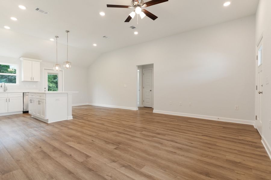 Spacious, unfurnished interior of a new home in Southern Charm, Crestview (Image 25). Spacious, unfurnished interior of a new home in Southern Charm, Crestview (Image 25).