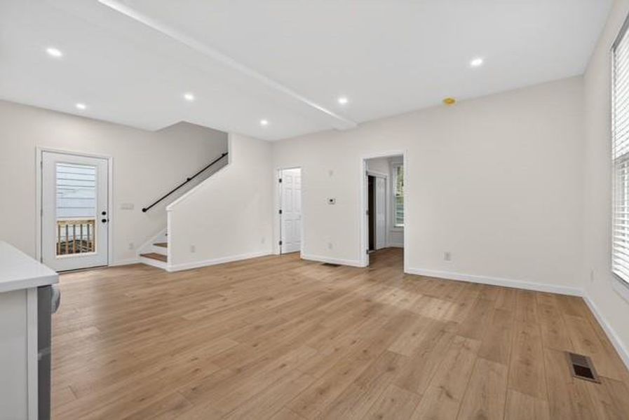 Spacious, unfurnished interior of a new home in , Atlanta (Image 12). Spacious, unfurnished interior of a new home in , Atlanta (Image 12).