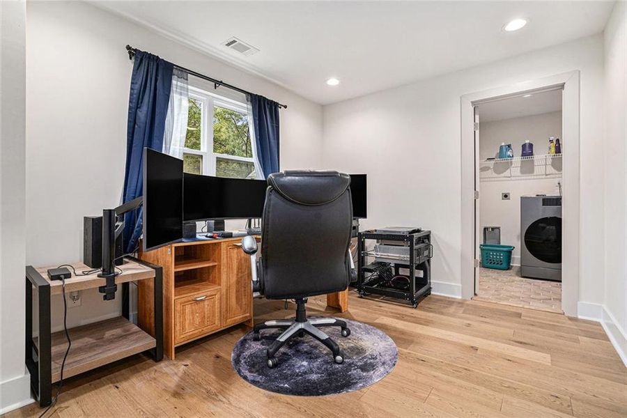 Furnished interior view inside a new home in , Marietta (Image 10).