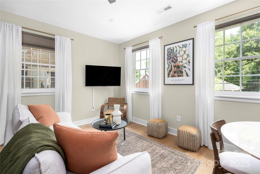 Furnished interior view inside a new home in , Charlotte (Image 6).