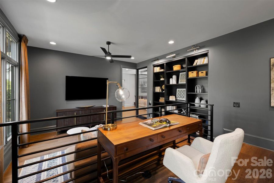 Furnished interior view inside a new home in , Charlotte (Image 17). Furnished interior view inside a new home in , Charlotte (Image 17).