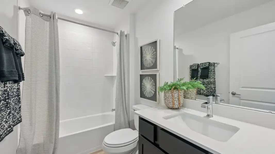Furnished interior view inside a new home in Evergreen, Rosenberg (Image 27).