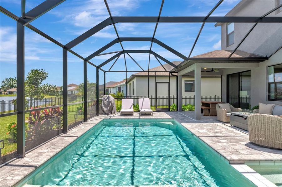 Exterior details and patio area of a home in , Parrish (Image 30).