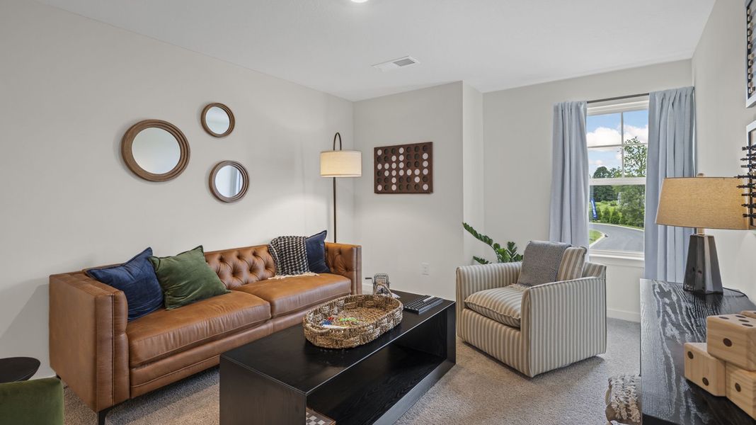 Furnished interior view inside a new home in The Cove at Thrasher Landing, Hixson (Image 29).