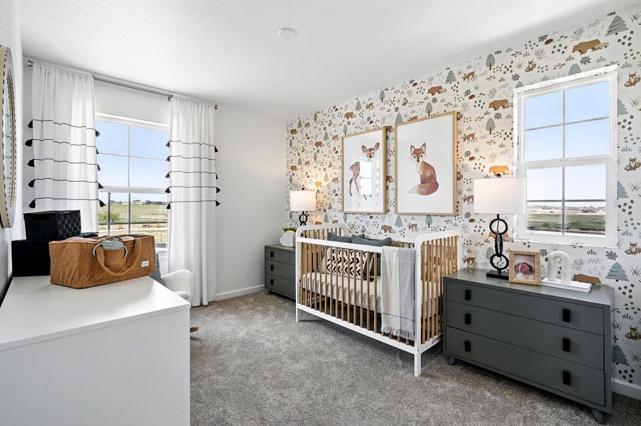Furnished interior view inside a new home in Parterre, Thornton (Image 14).