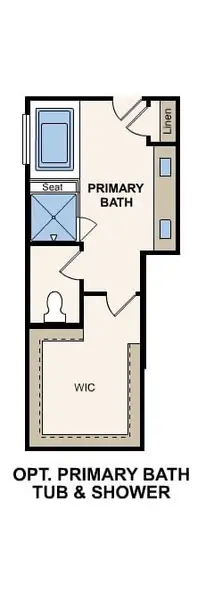 2D floor plan layout of this home in Woodshore, Clute, TX (Image 3).