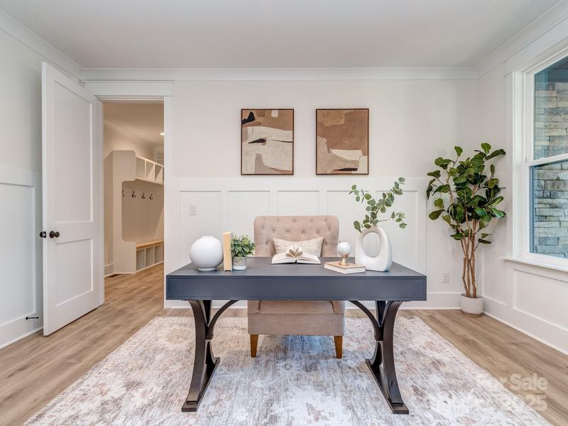 Furnished interior view inside a new home in , Matthews (Image 11).