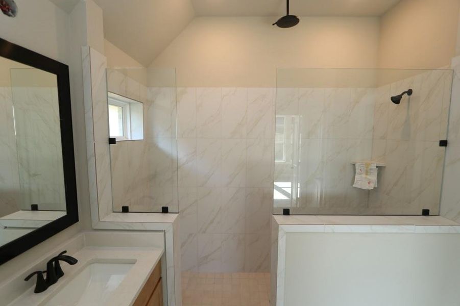 Furnished interior view inside a new home in Meridiana 55' Homesites, Manvel (Image 12).