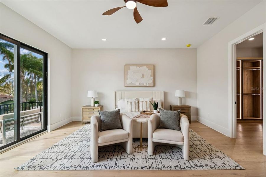 Furnished interior view inside a new home in , Tampa (Image 19).