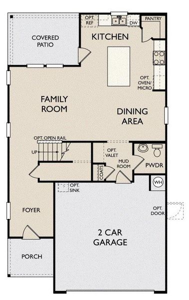 2D floor plan layout of this home in The Cottages at La Cima, San Marcos, TX (Image 3). 2D floor plan layout of this home in The Cottages at La Cima, San Marcos, TX (Image 3).