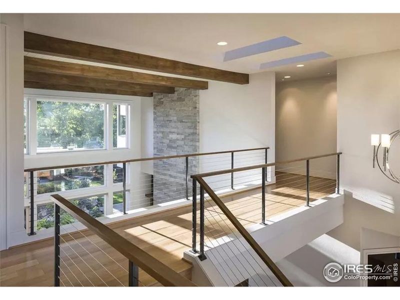 PHOTOS NOT OF ACTUAL HOME.  Concept of Stairs and Bridge