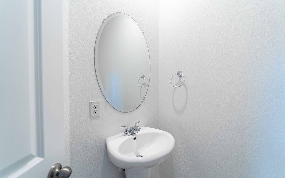Close-up of interior finishes inside a home in Hunters Glen, Jarrell (Image 18).