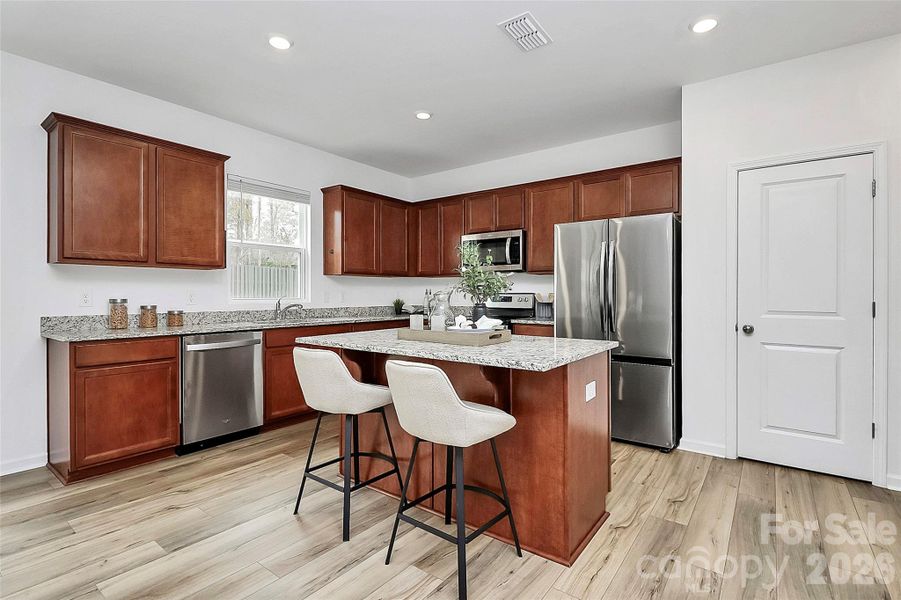 Furnished interior view inside a new home in Sunbriar, Charlotte (Image 14).