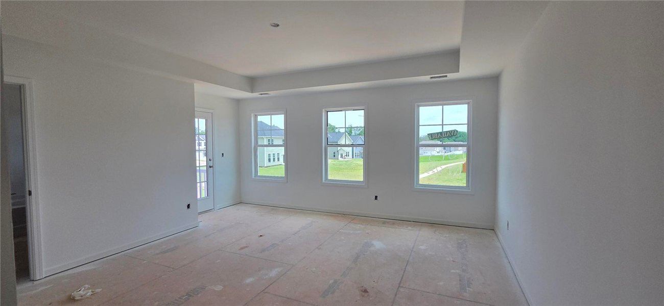 In-progress construction of a new home in Brownstone Park, Easley, SC (Image 6).