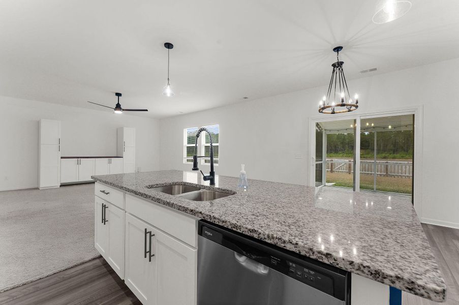 Furnished interior view inside a new home in , Summerville (Image 10).