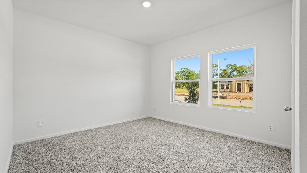 Representative unfurnished interior of a home built from the Rosemont by D.R. Horton in New Waverly Station, New Waverly (Image 16).