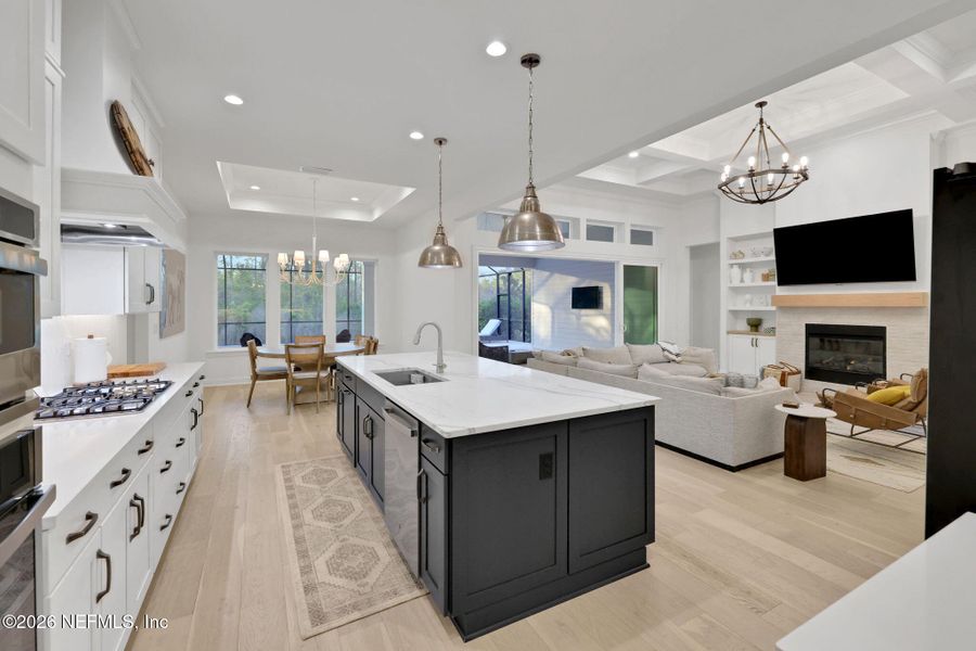 Furnished interior view inside a new home in , Ponte Vedra (Image 32).