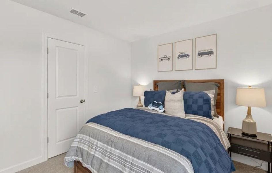 Furnished interior view inside a new home in River Pointe, Monroe (Image 17).
