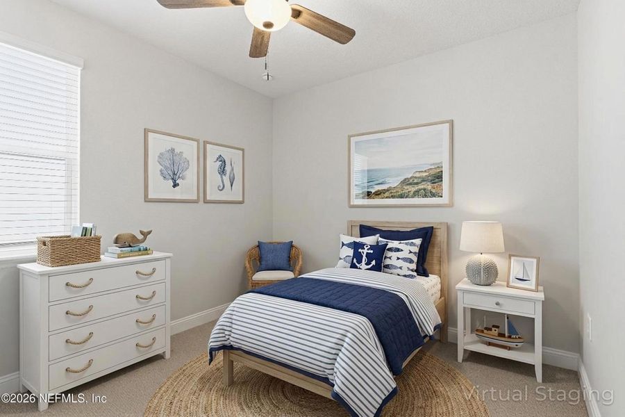 Furnished interior view inside a new home in RiverTown, St. Johns (Image 13).