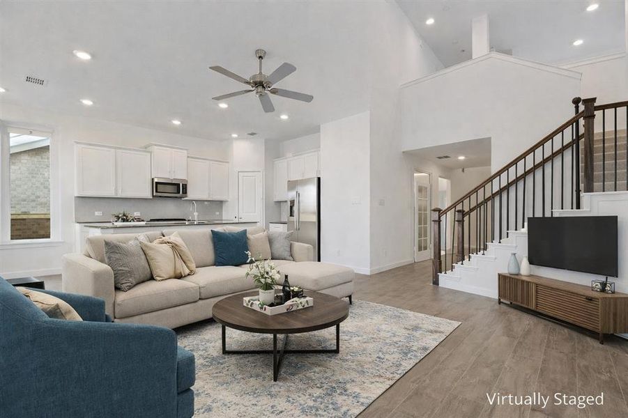 Furnished interior view inside a new home in Solterra, Mesquite (Image 11).