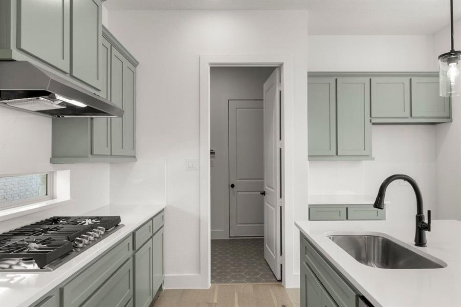 Close-up of interior finishes inside a home in The Villages of Hurricane Creek, Anna (Image 14).