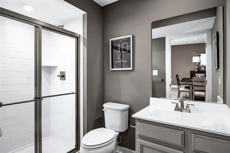 Representative furnished interior of a home built from the Alberti Ranch by Ryan Homes in Albemarle, Hertford (Image 7).