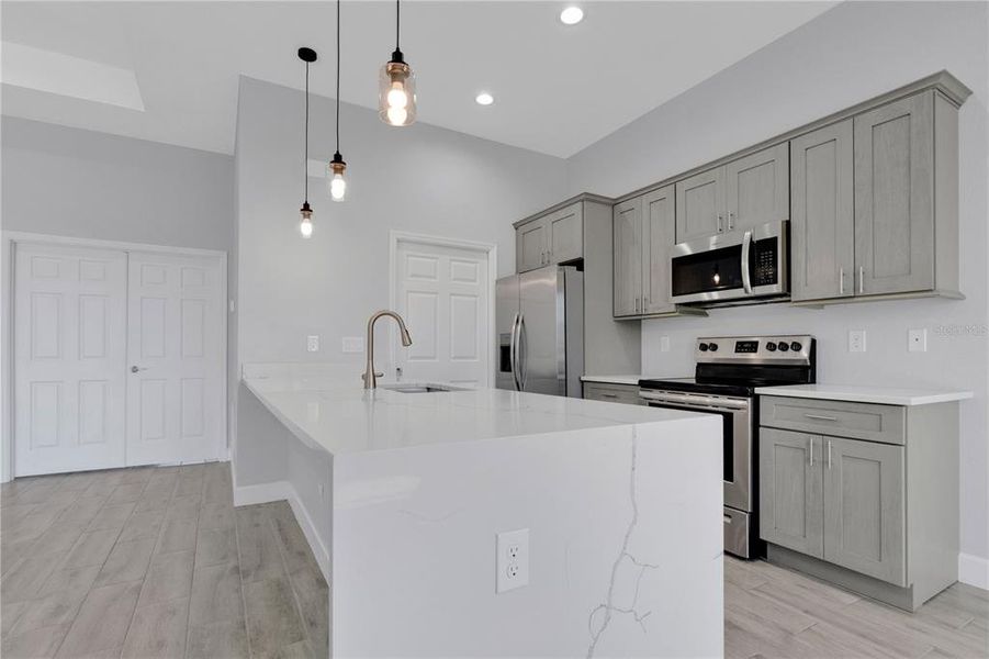 Furnished interior view inside a new home in , Cape Coral (Image 10).
