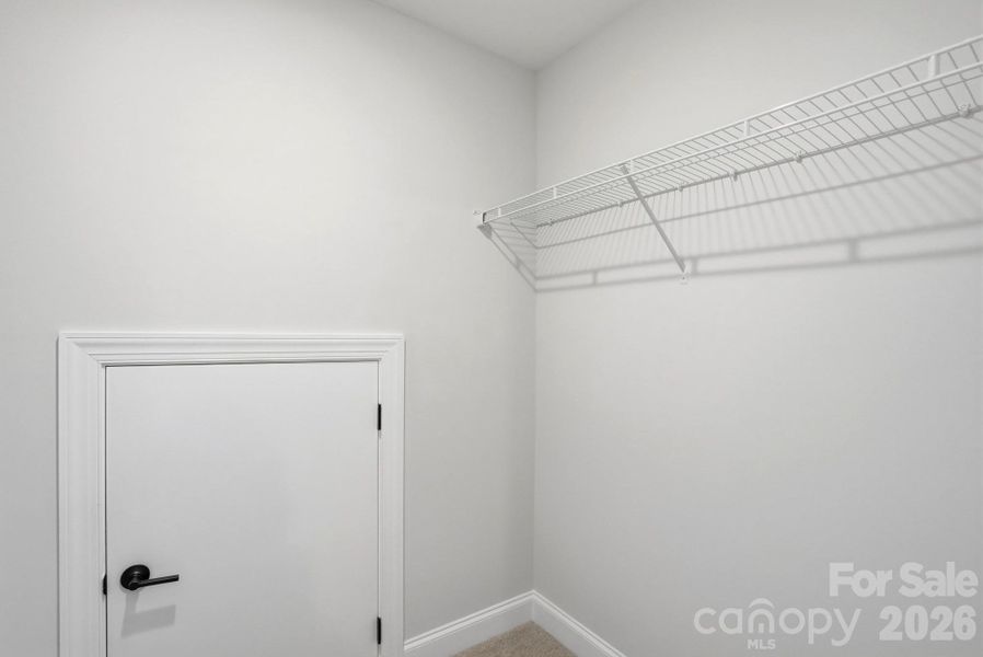 Upstairs bedroom closet