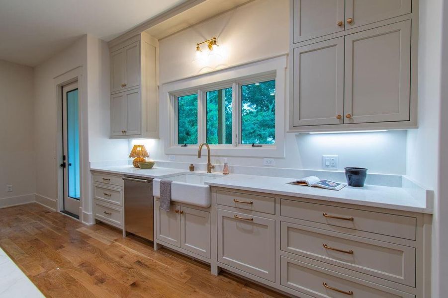 Furnished interior view inside a new home in , Canton (Image 59).