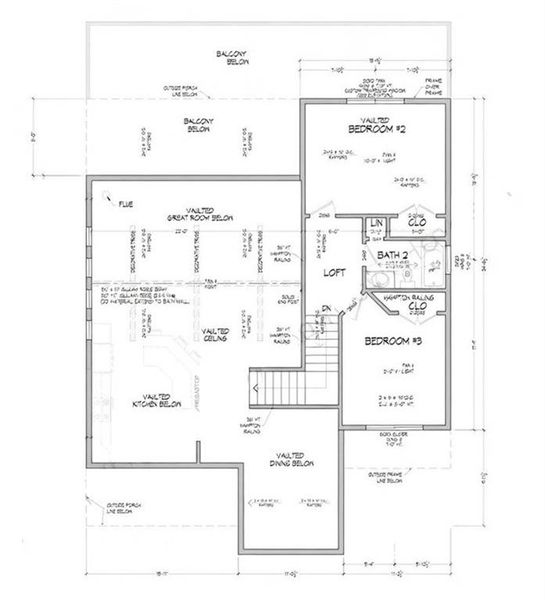 2D floor plan layout of this home in , Ellijay, GA (Image 6).