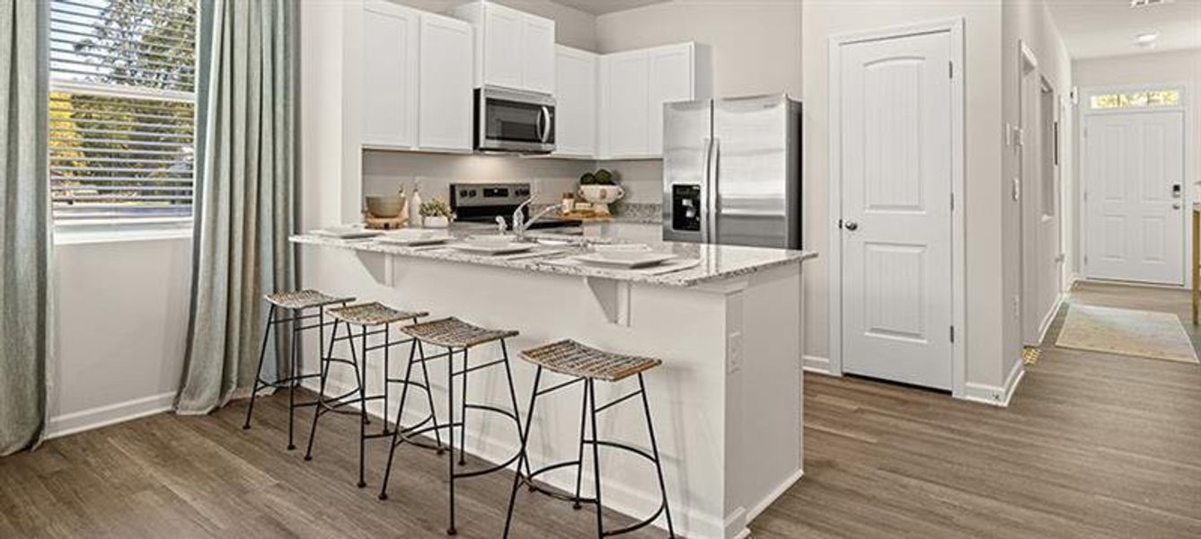 Furnished interior view inside a new home in Old Summerville Village, Rome (Image 30).