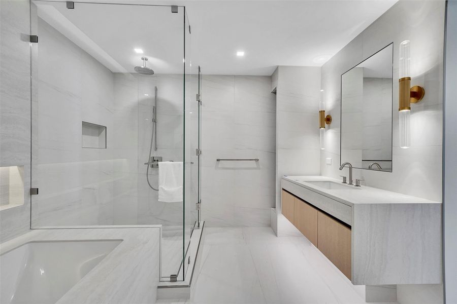 Furnished interior view inside a new home in Casamar, Pompano Beach (Image 6). Furnished interior view inside a new home in Casamar, Pompano Beach (Image 6).