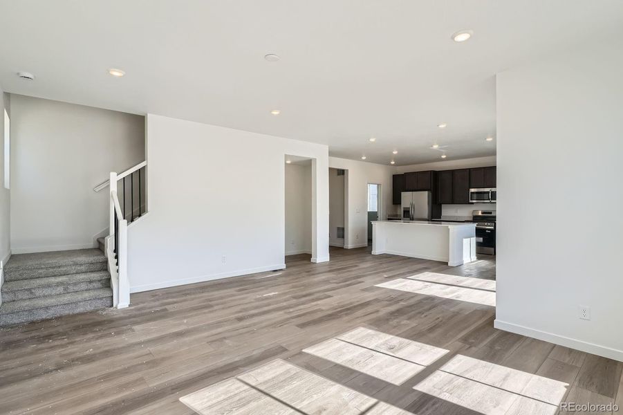 Spacious, unfurnished interior of a new home in Newlin Crossing: The Pioneer Collection, Parker (Image 8).