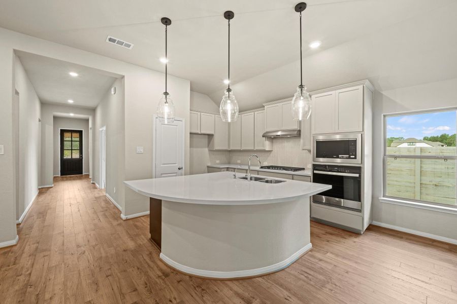 Furnished interior view inside a new home in Two Step Farm, Montgomery (Image 5).