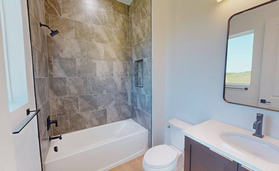 Furnished interior view inside a new home in West Hill Estates, Dade City (Image 10).